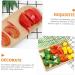 Zerodeko 30 Pcs Simulated Vegetables Artificial Vegetable Ornament Fake Tomato Decor Plant Decor Lifelike Decorative Fruits Fake Food Model Artificial Vegetables Fake Meat Corn Pvc Gift - Buy Online on GoSupps.com