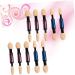 FOMIYES 10pcs Makeup Brush Eye Shadow Applicator Eye Shadow Brush Eye Shadow Stick Miss Double Head - Buy Online on GoSupps.com