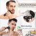 LOPHE Electric Shavers for Men Cordless Wet and Dry Electric Razors for Shaving Rechargeable 3D Electric Rotary Shaver Grooming Kit with Travel Storage Box IPX7 Waterproof for Home Travel - Buy Online on GoSupps.com