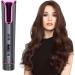 New Automatic Curling Wand Cordless USB Rechargeable Self Rotating Curling Auto Hair Curler Curling with Rotating Barrel for Hair Styling Waves H UiD607 (Grey One Size) One Size Grey - Buy Online on GoSupps.com