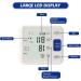 Automatic Wrist Blood Pressure Meter - Adjustable Cuff Irregular Heartbeat Detector 99 Memory Large LCD - Includes 2 AAA Batteries & Storage Bag | International Shipping - Buy Online on GoSupps.com