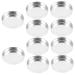 Anneome 10 pi ces Palette Fard Paupi res Vide Aluminium Plateau Maquillage Compact pour chantillons Rangement DIY Cosm tique Yeux