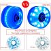 Nezylaf 4 Pack Light up Roller Skate Wheels 32x58mm 78A with Bearings - Indoor/Outdoor Skating & Skateboard Accessories - Buy Online on GoSupps.com