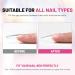 Aokitec Solid Nail Glue Gel - 20g Gel Nail Glue for Nail Tips Extra Strong 3d Nail Gel for Press on Nails Fake Nails UV Nail Glue for 3D Nail Art with Silicone Mold Non-sticky to Hands Curing Needed - Buy Online on GoSupps.com