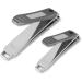 H&S Stainless Steel Nail Clipper Set - Large & Small Fingernail & Toenail Clippers with Case for Easy Storage - Classic Nail Scissors & Snap Tool - Buy Online on GoSupps.com