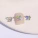 FEIlei 10Pcs/Set Nail Art Decor 3D Glitter Sparkling DIY Mini Nail Rhinestones Accessories Crystal Butterfly Nail Charm - Buy Online on GoSupps.com