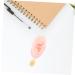ULTECHNOVO 5pcs Silicone Ear Piercing Practice Model Set - Fake Ear Mold for Body Jewels, Inner Ear Anatomy Practice - Flesh Color - Pack of 5 - Buy Online on GoSupps.com