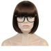 Ebingoo Velma Wig 11 Inch Dark Brown Bob Wig for Women | Heat Resistant Synthetic Wig with Bangs for Daily Wear - Buy Online on GoSupps.com
