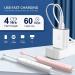 2 Pack Rechargeable Electric Toothbrush Set | Sonic Whitening Brush for Adults and Kids | 8 Brush Heads, 6 Modes, Smart Timer | Waterproof Dental Care Kit - Buy Online on GoSupps.com