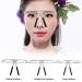 3 Types of Eyebrow Positioning Tools - Permanent Makeup Measurement Templates for DIY Natural Eyebrows | Achieve Perfect Balance & Gold Ratio - Buy Online on GoSupps.com
