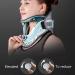 NAKEAH Neck Brace - Medical Cervical Traction Device with Adjustable Tension & Removable Air Pump - 6 Arc Air Columns for Neck Pain Relief - Buy Online on GoSupps.com