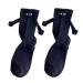 Magnetic Suction Couple Socks Cartoon Lovely Hand in Hand Breathable Comfortable Holding for Women Socks