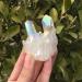 Natural Crystal Rough Gems for Decoration 90-100g White Flame Aura Quartz Crystal Cluster Aura Crystal - Buy Online on GoSupps.com