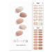 ohora Semi Cured Gel Nail Strips (N Almond Blossom) - Works with any UV nail lamps Salon-Quality Long Lasting Easy to Apply & Remove - Includes 2 Prep Pads Nail File & Wooden Stick
