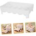 DOITOOL Egg Storage Box Refrigerator Egg Holder Egg Storage Tray Egg Tray Household re-usable - Buy Online on GoSupps.com