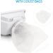 Nail Dust Collector - Professional Quiet Desk Vacuum Cleaner for Nail Art with Electric Fan Filter (UK Plug) - Buy Online on GoSupps.com