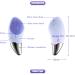 Sonic Facial Cleansing Brush Soft Silicone Face Brush Waterproof Electric Facial Cleansing Brush Face Massager Fit for All Skin Exfoliation Gentle Exfoliating USB Rechargeable - Buy Online on GoSupps.com