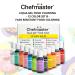 Chefmaster Liqua-Gel Food Coloring 12 Color Set B - Vibrant Fade-Resistant Colors - Easy-to-Blend Formula - 12 Pack - Made in USA - Buy Online on GoSupps.com