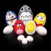 Crafjie Foam Eggs 18pcs - 4 Inch White Polystyrene Eggs for Holiday Crafts - DIY Painting and School Projects - Buy Online on GoSupps.com