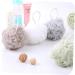 Beavorty 4pcs Body Scrubber Sponge Set - Soft Mesh Bath Pouf & Shower Ball for Kids - Perfect Home Bathing Accessories - Buy Online on GoSupps.com