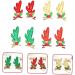 FRCOLOR 16 Pairs Christmas Hair Decor Cute Hair Clips Antlers Hair Clip Women Hair Clips Antler Barrettes Antler Hair Barrette Kids Decor Three-dimensional Gold Powder Cloth Child Hairpin - Buy Online on GoSupps.com