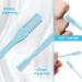 KMZ 5PCS Manual Nose Hair Trimmer 360 Degree Degree Rotating Double Sided Nose Hair Knife Washable Portable Nasal Hair Cutter Nostril Hair Trimmer for Men and Women - Buy Online on GoSupps.com