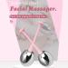Facial Ice Glove - Ergonomic Stainless Steel Massager for Swelling Reduction (Pink Handle - Buy Online on GoSupps.com