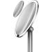 simplehuman 8 Pro Round Sensor Makeup Mirror - 5x + 10x Dual Magnification - Rechargeable & Cordless - Brushed Stainless Steel - Buy Online on GoSupps.com