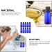 FRCOLOR 12pcs Blue Essential Oil Dropper Bottles - Refillable Cosmetic & Perfume Containers - 0.3 oz Glass Travel Bottles - Buy Online on GoSupps.com