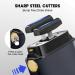 Buy Professional Foil Shaver for Men - Cordless Electric Razor Double Foil Trimmer USB Rechargeable Detachable Design LED Display | Black Gold - Buy Online on GoSupps.com