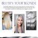 LUVI COSMETICS Silver Mask for Blond Hair - Glossy Treatment & Superior Home Care (8.47 fl oz/240 g) - Shop Internationally - Buy Online on GoSupps.com