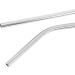 Plumflex 100pcs Metal Straws Can Be Reused 304 Stainless Steel Drinking Water Pipes 215 Mm x 6 Mm Curved Straws and 50 Straight Straws - Buy Online on GoSupps.com