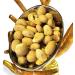 Jaiccha Ghasitaram Rakhi Gifts for Brothers Rakhi Dryfruits - Pudina Protein Almonds 200 GMS in Brown Paper Pouch with Rudraksh Rakhi - Buy Online on GoSupps.com