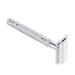 Predolo High-Quality Silver Safety Razor for Men Classic Double-Edged Design Perfect for a Luxurious Shave - Buy Online on GoSupps.com