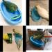 Wontee Bird Bath Box with Mirror - Portable Parrot Hanging Tub for Small Birds | Cleaning Supplies - Buy Online on GoSupps.com