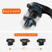 Tusita Quarter Rotation Friction Flange Bracket Adapter for Garmin Edge & Varia UT800 Compatible GoPro Mount for Bicycle GPS - Buy Online on GoSupps.com