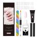 Poly Extension Gel Nail Kit- Basic Pooly Gel Nal Art Tool | Manicure Crystal Powder Nail Extension | Poly Nail Extension Gel Tools | Nail Decoration Tool For Business Trip Beauty Salon Home Travel Light Pink Refer to description