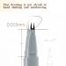 2PCS Dual Tip Lower Eyelash Pencil Dual Tip Eyelash Pencil 24 Hours Long Lasting Waterproof Eyeliner Quick Dry Long Lasting Eyeliner for Lower Lashes(Black+Brown) - Buy Online on GoSupps.com