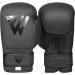 WFX children's boxing gloves for children 2 4 170 g training mma young girls BoxSack kickboxing muay thai youth junior matt black gloves gift for children 4 oz black