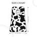 Cow Print Shaving Bib - Waterproof Beard Apron | Perfect Gifts for Dad | One Size Fits All - Buy Online on GoSupps.com