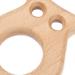 5 Adorable Owl Shaped Wooden Teething Rings - Safe Beech Teething Toys for Babies & DIY Jewelry Making - Buy Online on GoSupps.com