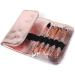 Makeup Brush 10 Pieces Synthetic Makeup Brush Set Handle with Drill Soft Makeup Tools with Cosmetic Bag Brush Sets - Buy Online on GoSupps.com