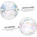 BESTonZON 1pc Nail Art Crystal Cup Mini Dappen Dish Nail Art Dappen Dish Nail Acrylic Liquid Holder Acrylic Nail Powder Clear Acrylic Powder Manicure Care With Cover Hand Model Crystal Glass 6x6cm Assorted Color - Buy Online on GoSupps.com