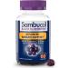 Sambucol Black Elderberry Immune Support Gummies with Vitamin C & Zinc Natural Berry 60 Gummies