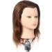 Adjustable Female Tailor Puppet Head for Hair Coloring & Styling - Perfect for Makeup Training & Practice - Buy Online on GoSupps.com