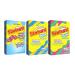 Star-burst Drink Mix 2Flavors in 1Stick Strawberry Watermelon & Blue Raspberry Lemon & Fruit Punch Singles to go Zero Sugar Juice Drink Mix Low Calorie Drinks 3 Boxes w/ 6 Packets Each (Pack of 3)