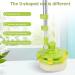 Double Sided Window Cleaner 2-in-1 Rotating Glass Cleaner Tool with Telescopic Pole U Shaped Outdoor Window Cleaner Round Head Cleaning Supplies - Buy Online on GoSupps.com
