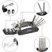 WOTOW 16-in-1 Bike Repair Tool Kit with Tire Levers & Hex Spoke Wrench | Multi-Function Set for Road & Mountain Bikes - Buy Online on GoSupps.com