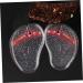 NOLITOY 3 Pairs Self-Adhesive Gel Insoles - Comfort Half Insoles for Slippers & High Heels | Forefoot Gel Pad for Pain Relief - Buy Online on GoSupps.com