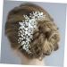 Ipetboom Hair Comb for Bride Easy to Use Hair Comb Artificial Flower Hair Comb Bride Headpieces for Wedding For Girl Friends Wedding Hair Comb Bridal Headwear Accessories Manual - Buy Online on GoSupps.com